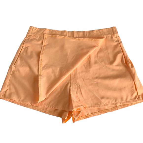 Halara High Waisted Multiple Pockets Orange Casual Athleisure Shorts XL - Picture 5 of 7